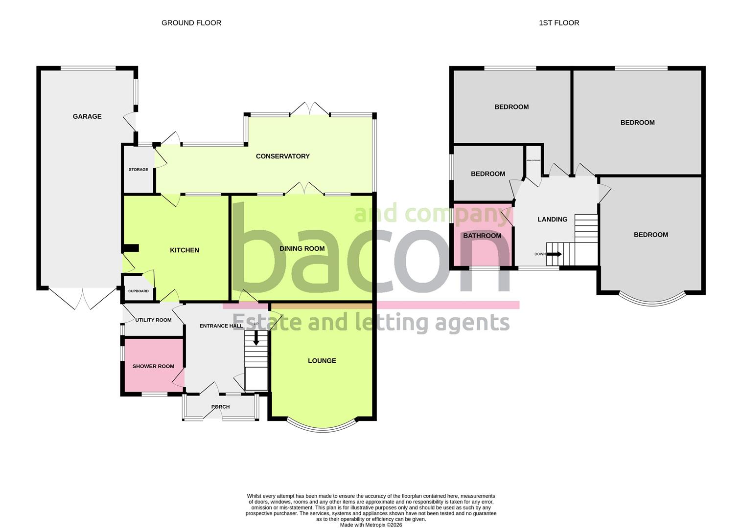Floor Plan | House - Detached | Bulkington Avenue, Tarring, BN14 | For Sale